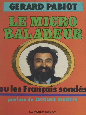 cover image of Le micro baladeur